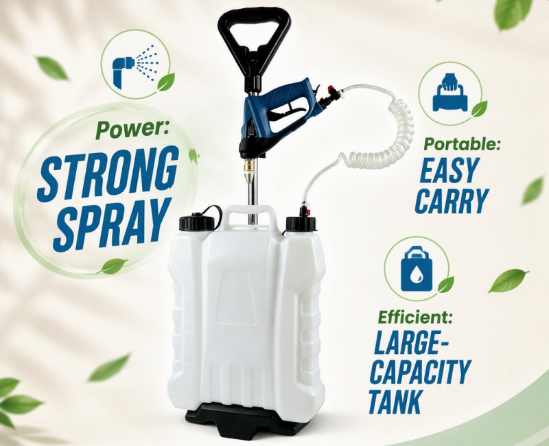 15L Electric Trolley Sprayer Portable Easy To Use And Budget Friendly
