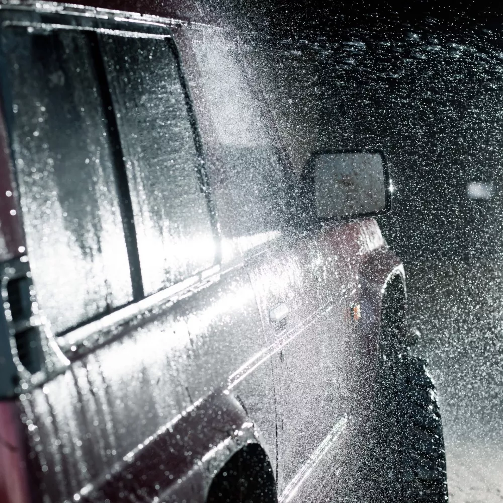 Washing The Car